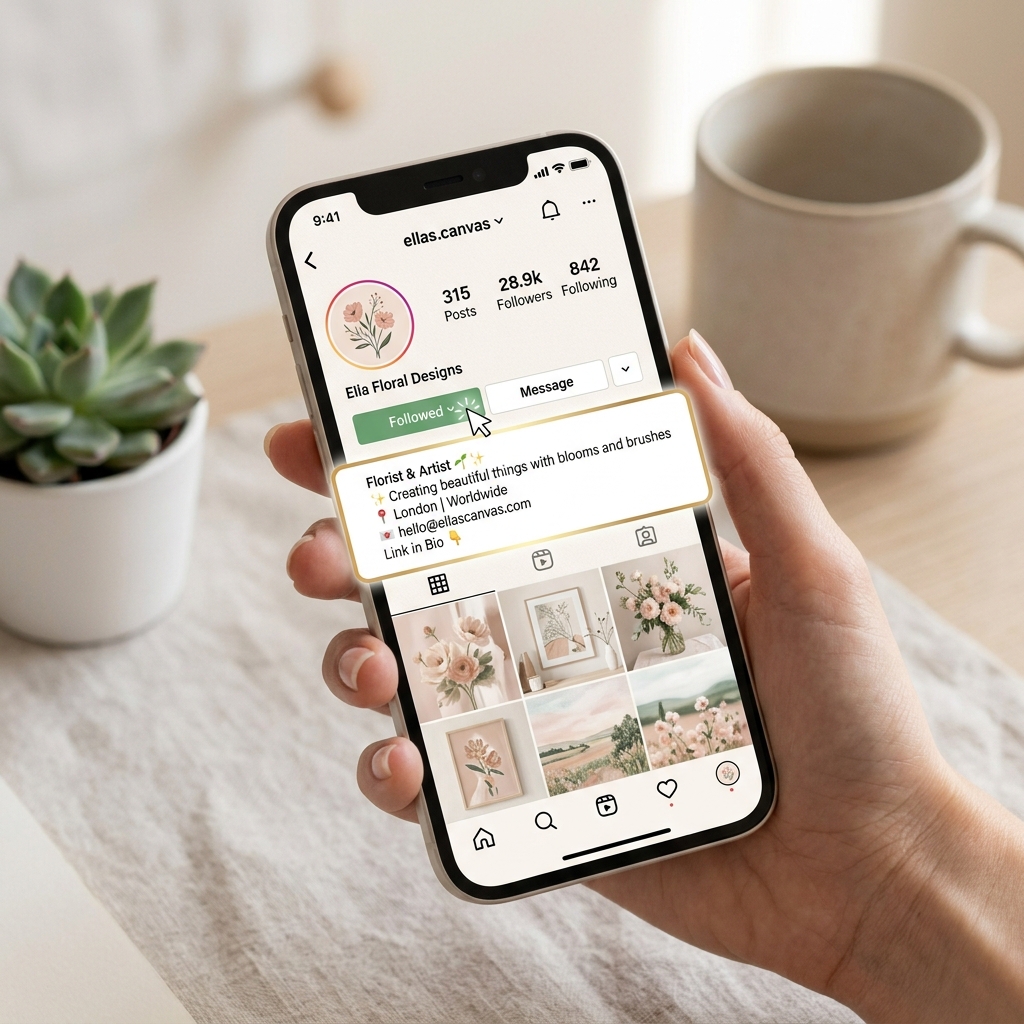 How to Optimize Your Instagram Bio to Convert Visitors into Followers